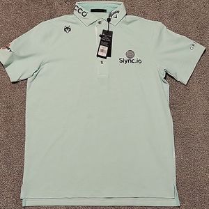 Greyson Men Golf Polo Shirt Slync.io Tournament - M